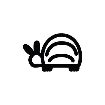 Cute beetle icon Stock Illustration
