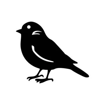 A cute bird vector style design Stock Illustration