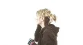 Cute blond on the headphones - 5 - I'm a disc jockey HD Footage