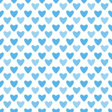 Cute blue simple vector seamless pattern (tiling). endless texture can be use Illustrazione stock
