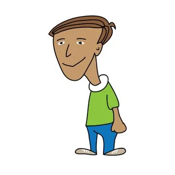 Cute boy Stock Illustration