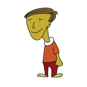Cute boy Stock Illustration