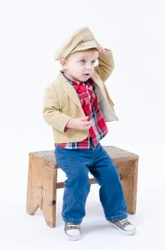 Cute boy Stock Photos