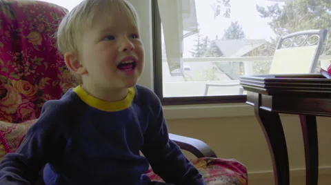 Cute boy smiling Stock Footage 64364003