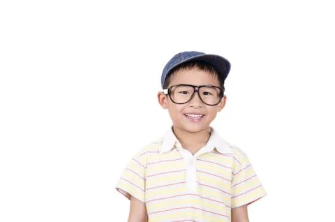 Cute boy smiling Foto stock