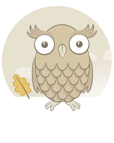 Cute brown owl Stock Footage 296367269