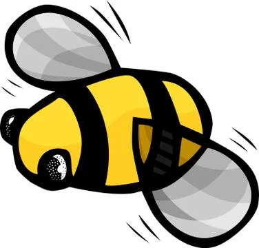 Cute Bumblebee Stock Illustration