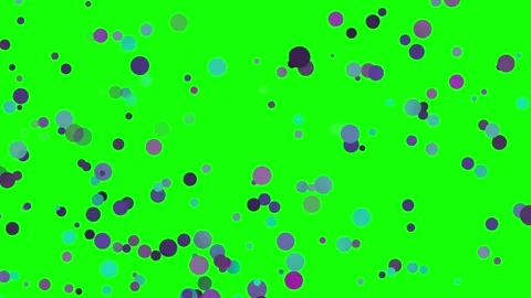 Cute bunny frame with green screen. Kids birthday party background with chroma Video stock 340943362