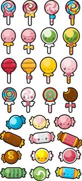 Cute Candy Stock Illustration