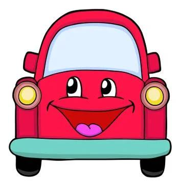 Cute car Stock Illustration