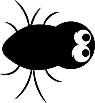 Cute cartoon bug vector illustration Stock Illustration