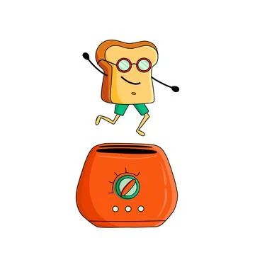 Cute cartoon character Stock Illustration