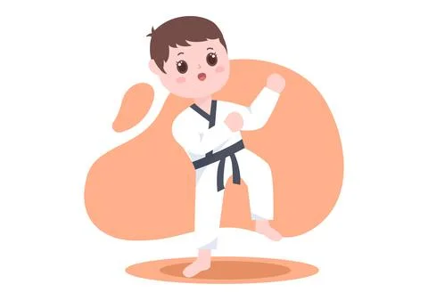 Karate Kid: Funny Birthday Greeting Card