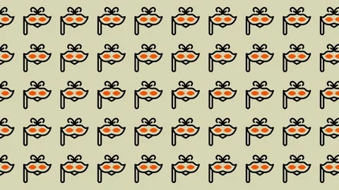 Cute Cartoon Ladybug Pattern Background. Video stock 325388707