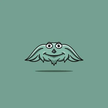 Cute cartoon monster Stock Illustration