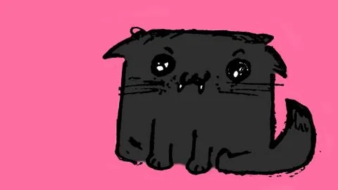 Cute Cat Stock Illustration