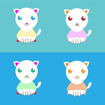 Cute cat 스톡 일러스트