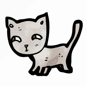 Cute cat Stock Illustration