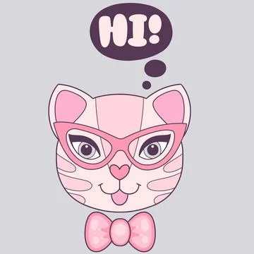 Cute Cat Stock Illustration