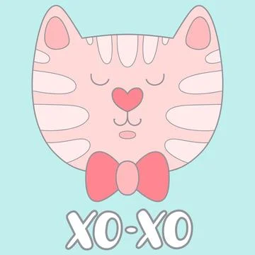 Cute Cat Illustrazione stock