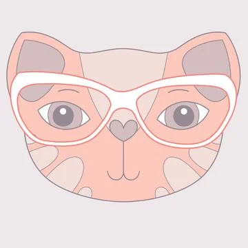 Cute Cat Stock Illustration