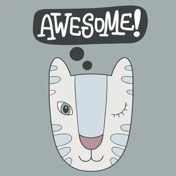 Cute Cat Illustrazione stock