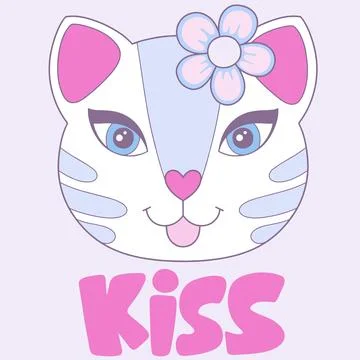 Cute Cat Illustrazione stock