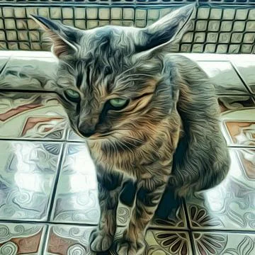 A Cute Cat Stock Photos