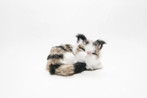 The Cute Cat statue Stock Photos