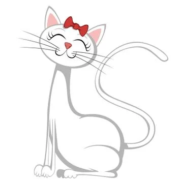 Cute cats Stock Illustration