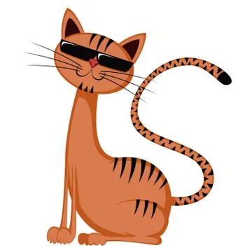 Cute cats Stock Illustration