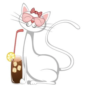 Cute cats Stock Illustration