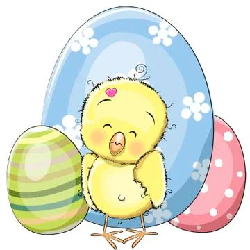 Cute chicken Stock Illustration