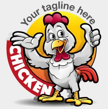 Cute chicken Stock Illustration