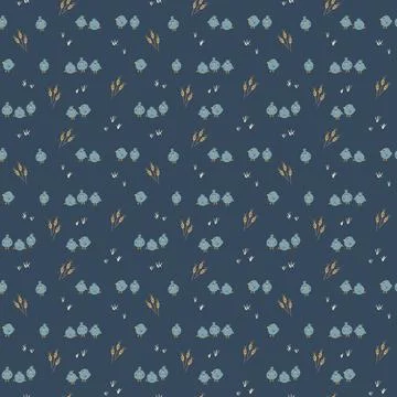 Cute chicken Seamless Pattern, Cartoon Doodle chickens Background vector Il.. Stock Illustration