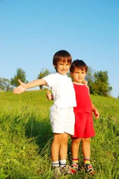  cute children Stock Photos