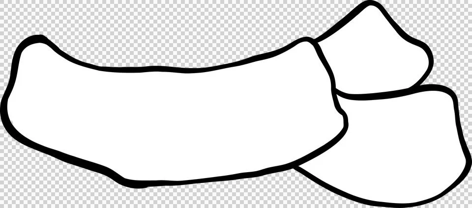 Cute Christmas Outline Decorative Scarf Cartoon Doodle Hand Drawn. Stock Illustration