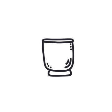 Cute coffee mug Stock Illustration