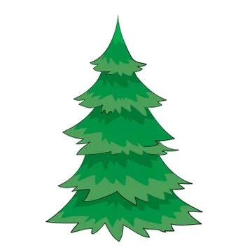 Cute colored mug, cutlery, tableware, isolated object on white background, ve Stock Illustration