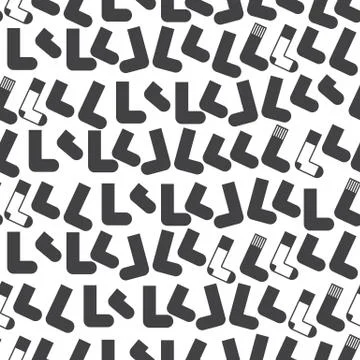 Cute colorful background Socks pattern Stock Illustration