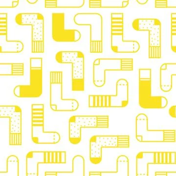 Cute colorful background Socks pattern Stock-Illustration