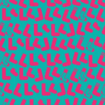 Cute colorful background Socks pattern Stock Illustration