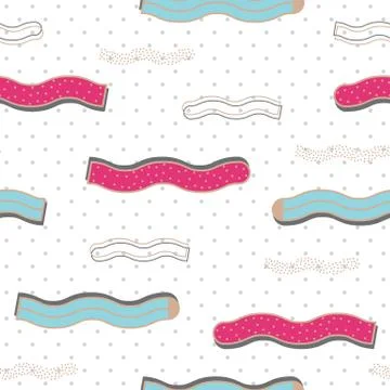 Cute colorful background Socks pattern Stock Illustration