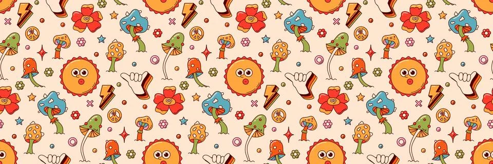 Cute colour elements. Illustrazione stock