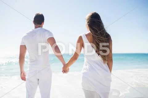 Cute Couple Holding Hands