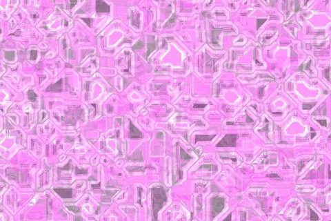 Cute creative pink computer bright bright acid pattern computer graphic Stock Illustration