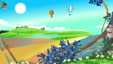 Cute creature running in the nature Stock Footage 242742248