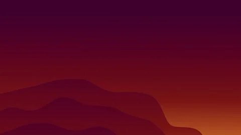 Cute crimson shimmering gentle objects bg - abstract 3D rendering Stock Illustration