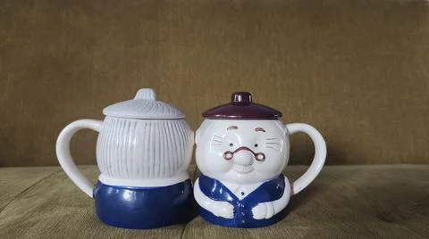 Cute cup Stock Photos