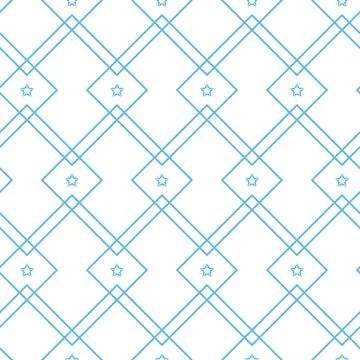Cute decorative seamless pattern star asterisk, design for textile and decora Illustrazione stock